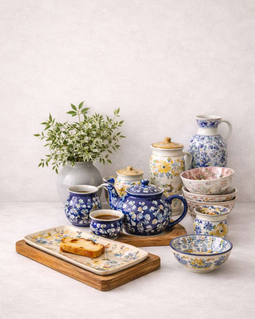 Blue Pottery Vase — Multan